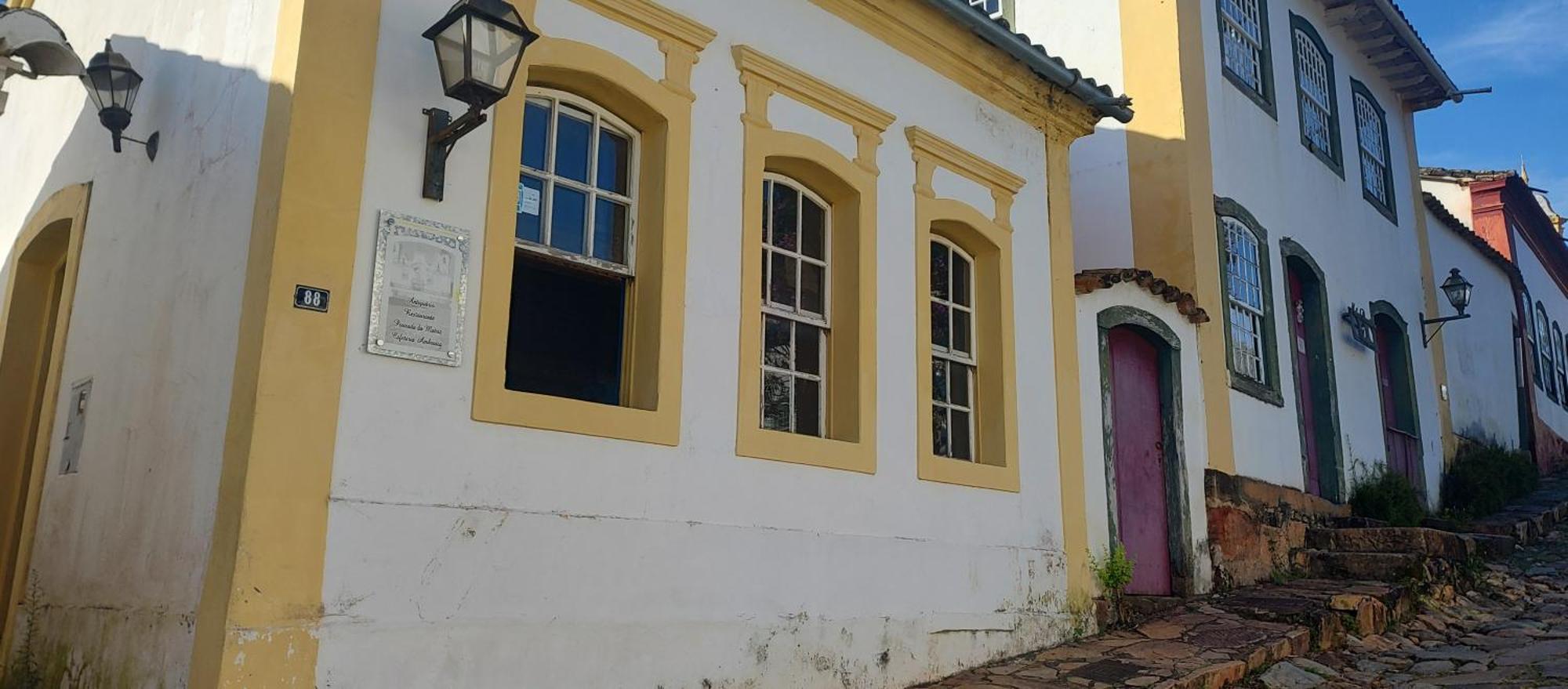 Antiquario & Pousada Da Matriz Hotell Tiradentes Exteriör bild