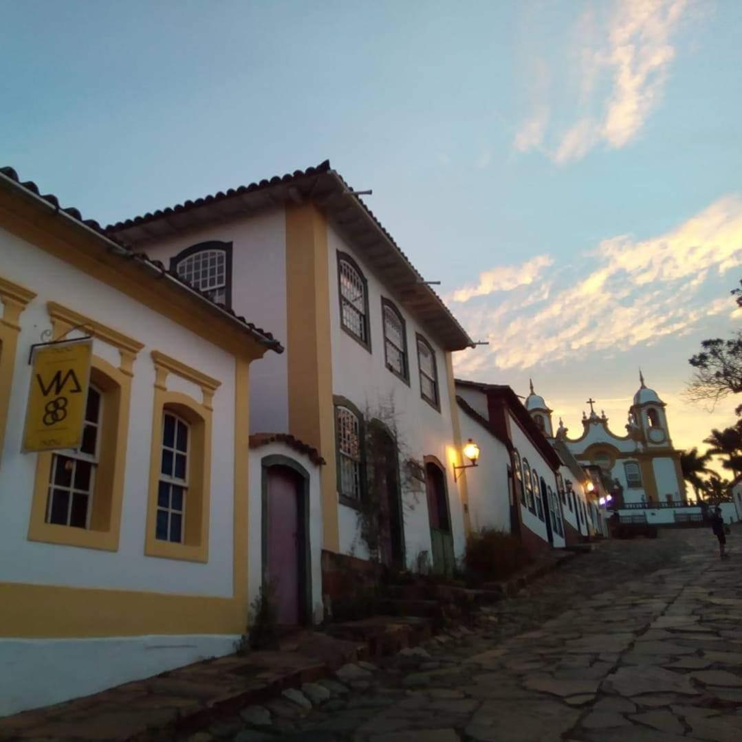Antiquario & Pousada Da Matriz Hotell Tiradentes Exteriör bild
